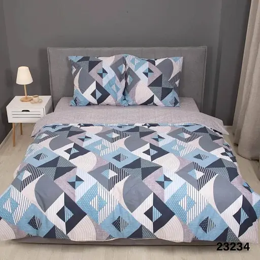 Комплект постільної білизни Viluta полуторний ранфорс 23234 100% бавовна - фото 1