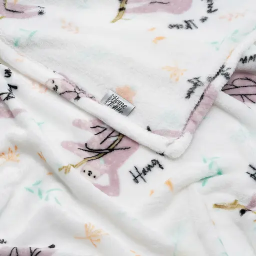 Плед Ardesto Flannel 160х200 см 100% полиэстер ленивцы (ART0115PB) - фото 4