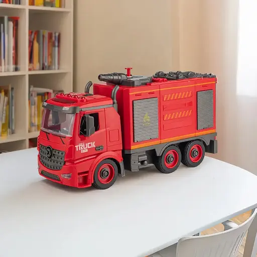 Машинка-конструктор Otamanko Автоконструктор Пожежна ємність для води з помпою - фото 7