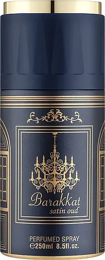 Дезодорант Fragrance World Barakkat Satin Oud жiночий дезодорант 250 250 мл