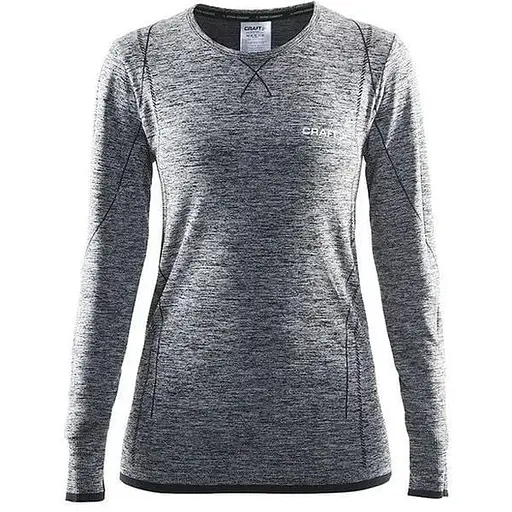Термокофта Craft Active Comfort RN LS Woman L Сірий/Білий (1068-1903714 L B999)