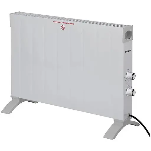 Конвекторний обігрівач Kumtel HC-2947 регулювання потужності з ніжками 2500 Вт Білий - фото 1