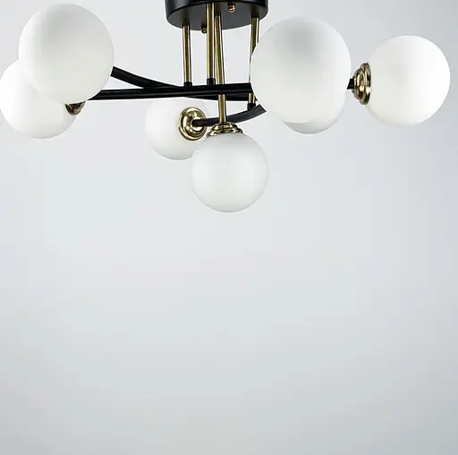 Стриманий світильник у чорному корпусі | Арт. YQ 309 | Line F - фото 2