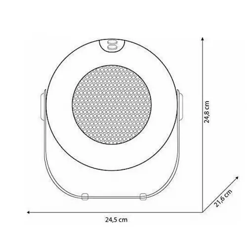 Тепловентилятор Olimpia Splendid Caldo Design O - фото 4