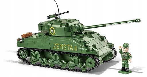Конструктор COBI танк SHERMAN IC FIREFLY HYBRID 1:35 2276 - фото 2