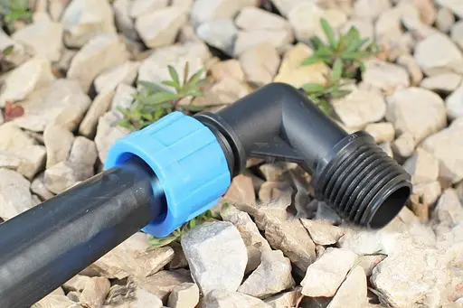 Стартер кутовий Presto-PS для крапельної стрічки з різьбою 1/2 дюйма (ME-0117-12) 50 штук - фото 2