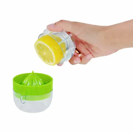 Пресс соковыжималка ручная для лимона и цитрусовых Салатовый 88277 - фото 1