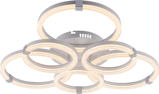 Люстра світлодіодна V DK6303C-3+3A WH+CR - фото 3