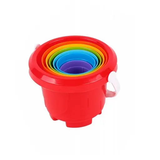 Детская пирамидка "Пасочки с ведром" 6962TXK - фото 3