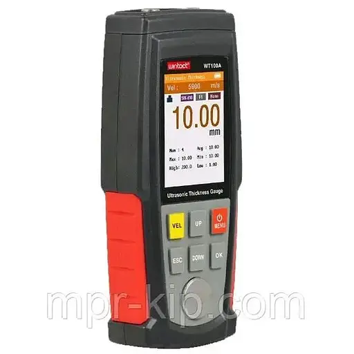 Ультразвуковий товщиномір Wintact WT100A (від 1,00 до 255 мм)