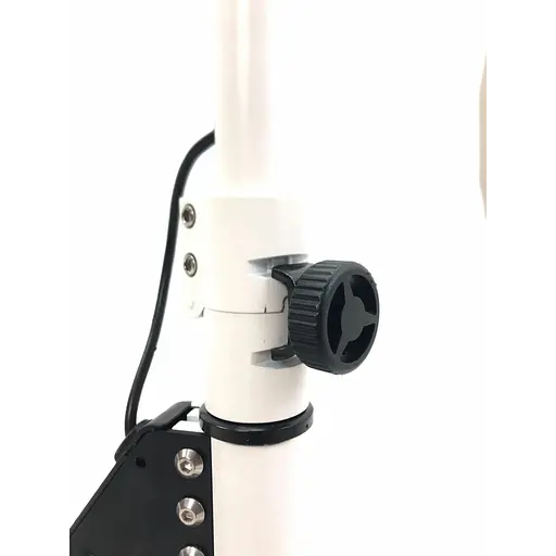 Детский Электросамокат E-Scooter ES3 LED + амортизатор Белый - фото 7