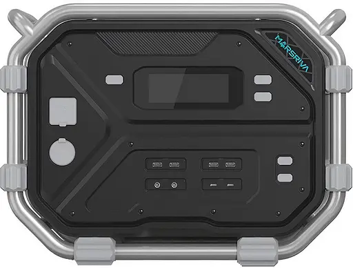 Зарядна станція Marsriva MP24 (2621 Вт/г) 2400W UPS, MPPT, LiFePO4, On-Grid - фото 2