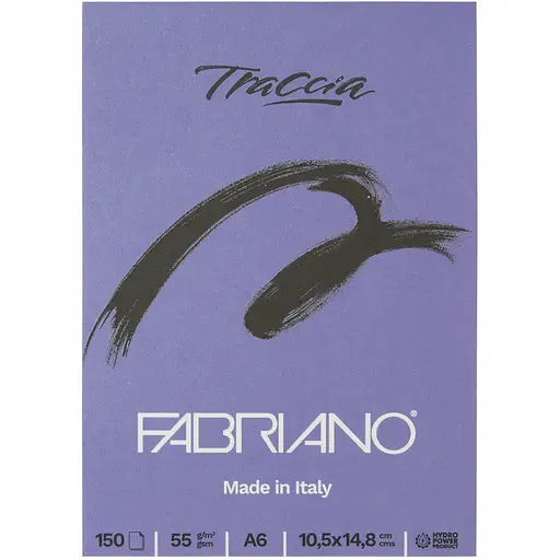 Блок бумаги для графики и каллиграфии Fabriano Traccia 55 г/м2 150 листов - фото 7