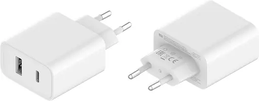 Блок живлення Xiaomi Mi 33 W Wall Charger 2 виходи (Type-A+Type-C) швидкий зарядний адаптер - фото 7