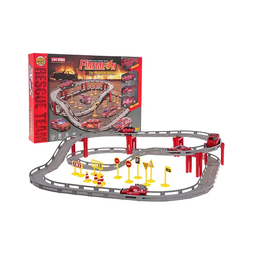 Гонная трасса детская "Пожарная часть"