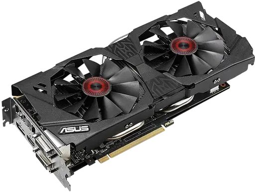Видеокарта GeForce GTX 970 4GB Asus Strix DirectCU II (STRIX-GTX970-DC2-4GD5) Б/У - фото 1