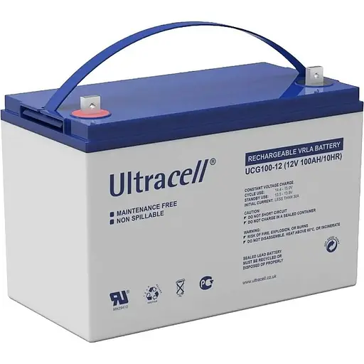 Аккумулятор Ultracell UCG100-12 GEL 12V/100Ah/1200Wh [112077]