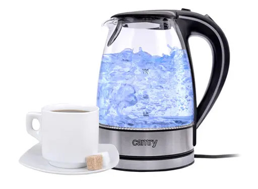 Чайник стеклянный 1,7 л Camry CR 1239 - фото 2