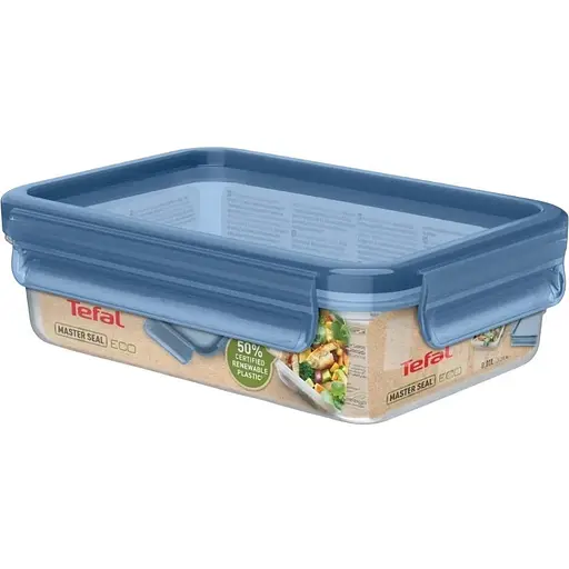 Контейнер Tefal Master Seal Eco прямоугольный 800 мл синий (N1171318) - фото 2