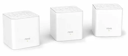 MESH-система Tenda mesh Nova MW3 AC1200 3Pcs White 802.11ac (MW3-KIT-3) - фото 1