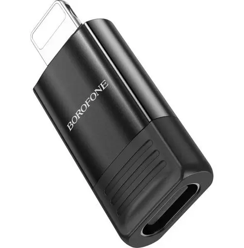 Перехідник Borofone BV18 iP male/Type-C female USB 2.0 - фото 3