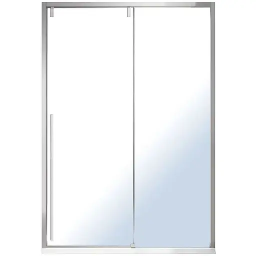 Душевые двери Volle Aiva 120 см 10-22-686, прозрачный, хром - фото 1