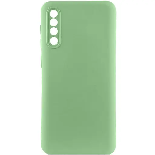 Чохол TPU Getman Liquid Silk Full Camera для Samsung Galaxy A50 (A505F) / A50s / A30s Зелений / Pistachio