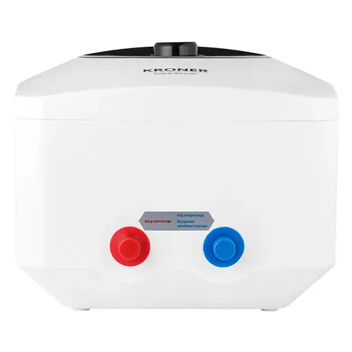 Водонагреватель Kroner Small K15SA1.5 1500 Вт, мокрый ТЭН, 15 л, квадратный, вертикальный, над мойкой, белый (CV034584) - фото 5