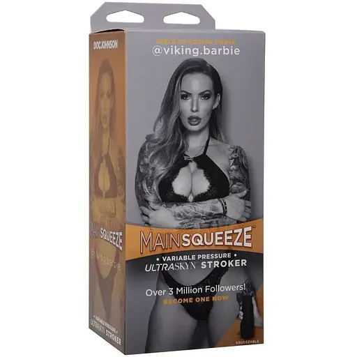Мастурбатор-вагіна Doc Johnson Main Squeeze - Girls of Social Media - фото 5