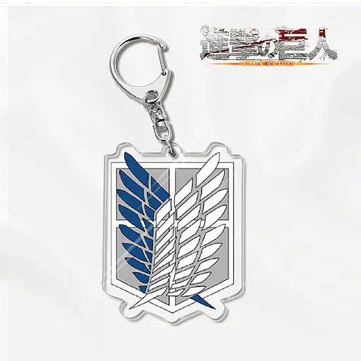 Брелок акриловый Атака титанів Attack on Titan AK AT 21 - фото 2