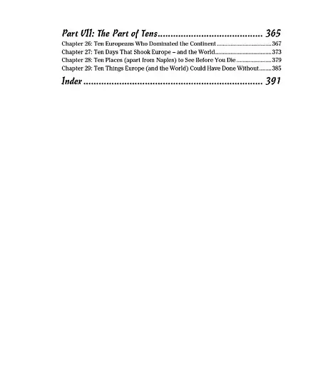 European History for Dummies - фото 3