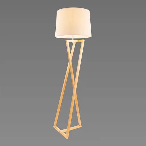 Торшер Sirius FL 0207-WW с абажуром - фото 2