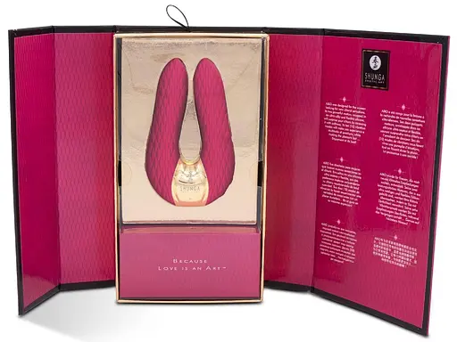 Вибратор Shunga Aiko Intimate 10.8 см фуксия - фото 7