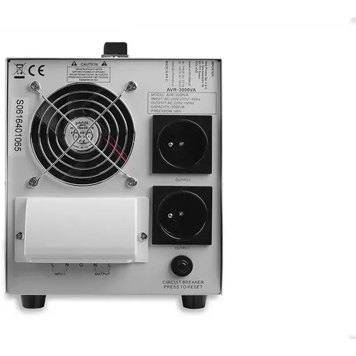 Стабилизатор напряжения Volt Polska AVR 3000VA 8-11% - фото 4