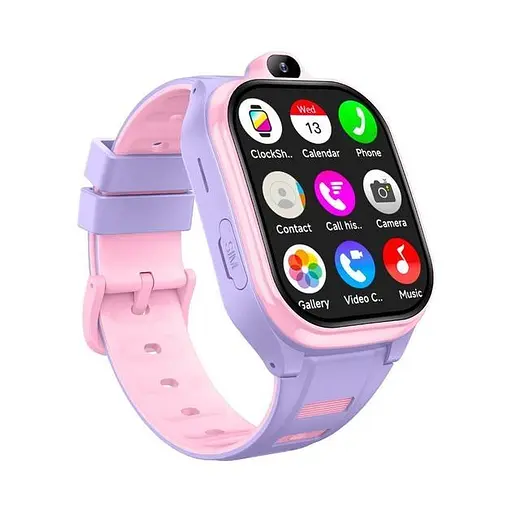 Детские смарт-часы Lemfo AS10 фиолетовый - фото 5