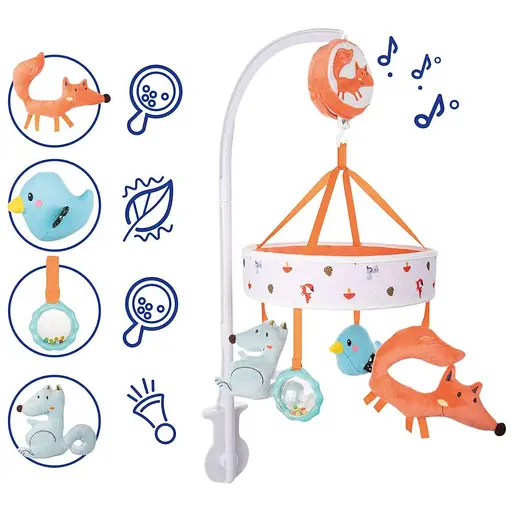 Карусель музыкальная Canpol babies Fox (75/201) - фото 2