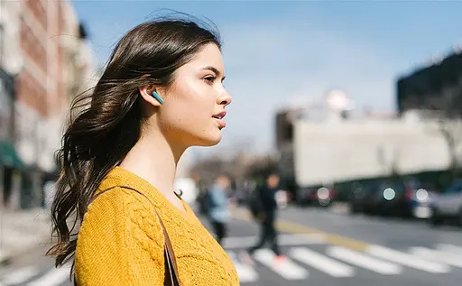 Наушники беспроводные JBL Wave FLEX 2 голубые (JBLWFLEX2BLU) - фото 10