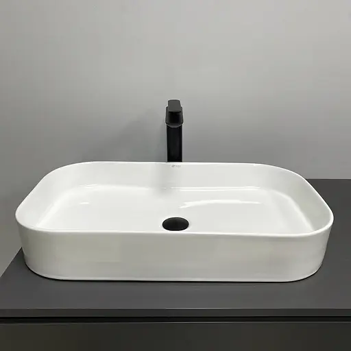 Умивальник VBI Vestone 65 білий накладний VBI-017002, Білий - фото 2