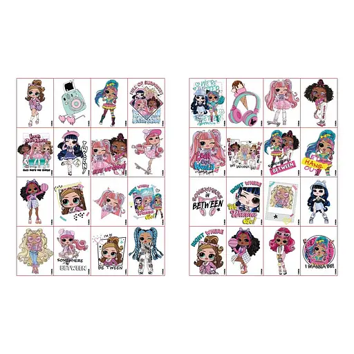 Розмальовка зі стікерами "Skate Dance 3 Tweens" Ідейка LCB28, 16 сторінок - фото 2