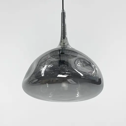 Светильник с мягким стеклом графитового цвета | Line F | Арт. 0565/1 CH - фото 3