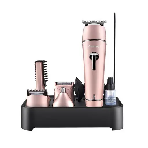 Kemei Универсальный триммер с различными насадками Km 1015