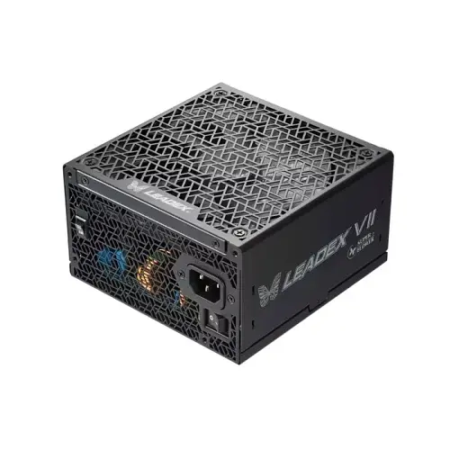 Блок питания 1000 Вт, Super Flower LEADEX VII XP PRO, черный, модульный, 80+ Platinum, Active PFC, 14 см FDB, 4xMolex/12xSATA - фото 1