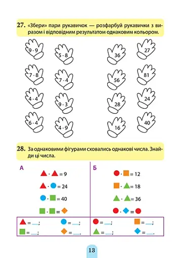 Множення та ділення. Таблиця множення - фото 5
