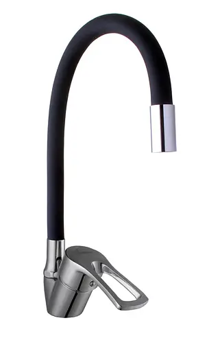 Змішувач для кухні Domino Sirius DSV-203SLR-Black Чорний матовий - фото 1