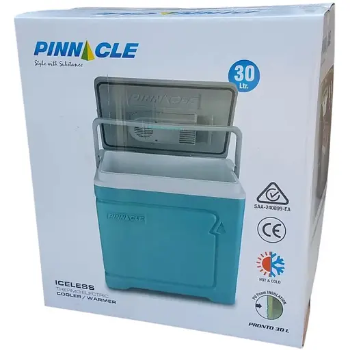 Автохолодильник Pinnacle Pronto 30 L, 12/240V тепло/холод бирюзовый - фото 4