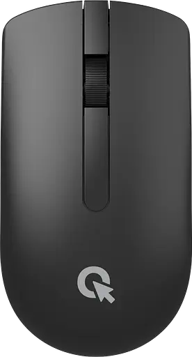 Беспроводная мышь OfficePro M175B Silent Click Black - фото 1