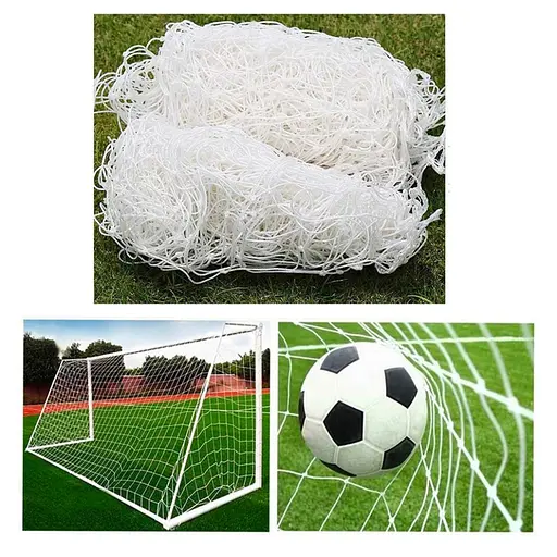 Сітка для футбольних воріт BallNet Newt NE-CM-45 розмір 5 х 2 метри - фото 3