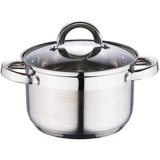 Кастрюля Renberg с крышкой 3.6 л 20х12.5 см (RB-2203)