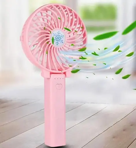 Портативный аккумуляторный настольный складной мини вентилятор Fan ручной USB ручной вентилятор - фото 3