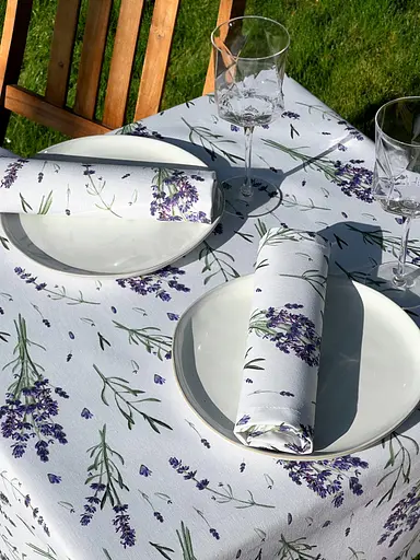 Серветки водовідштовхуючі 30х40 см 4 шт. Принт Лаванда - фото 3
